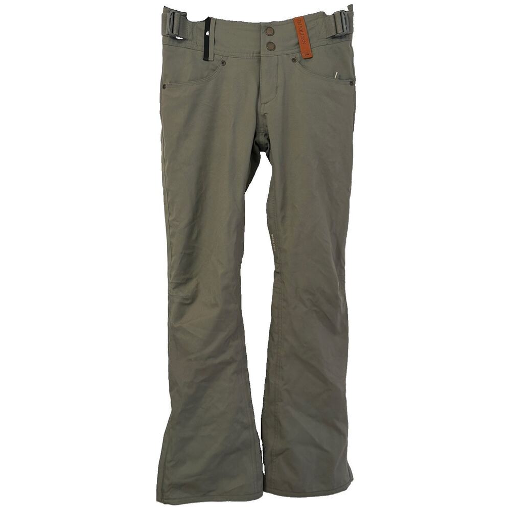 Holden Skinny-Fit Straight Leg Softshell Ski Snow Pants Green Size XS